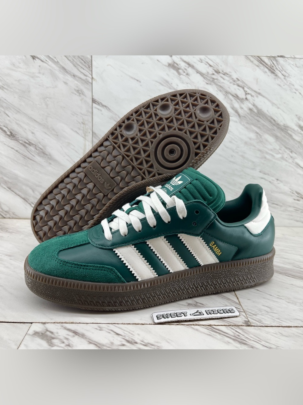 adidas Samba XLG  Sneakers Collegiate Green White Gum